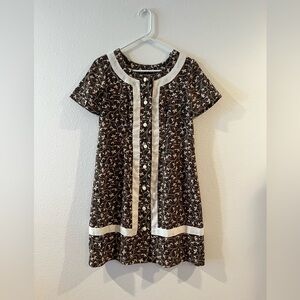 vintage 60’s button up dress